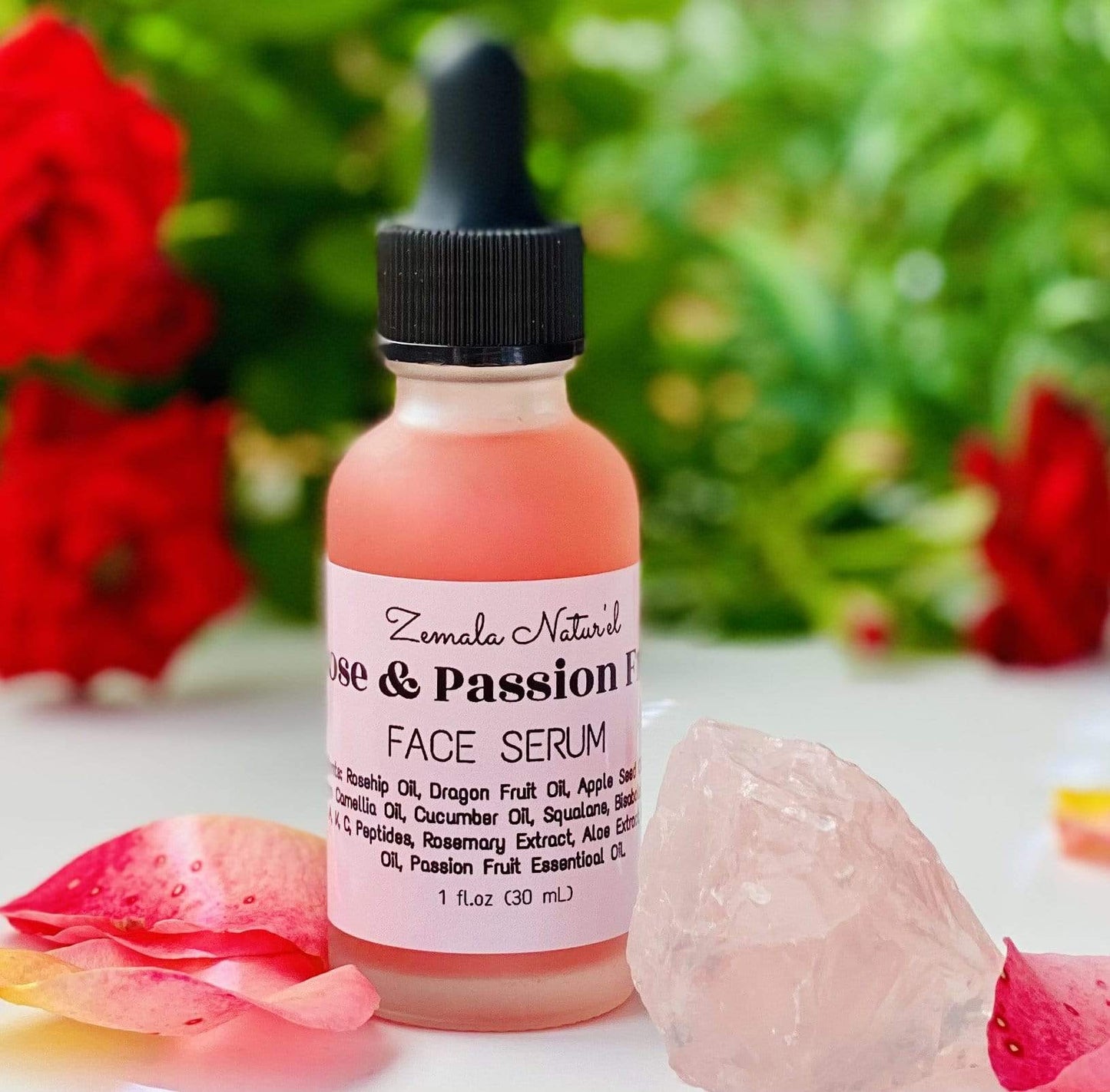 Rose & Passion Fruit Face Elixir - New! - Zemala Natur'el