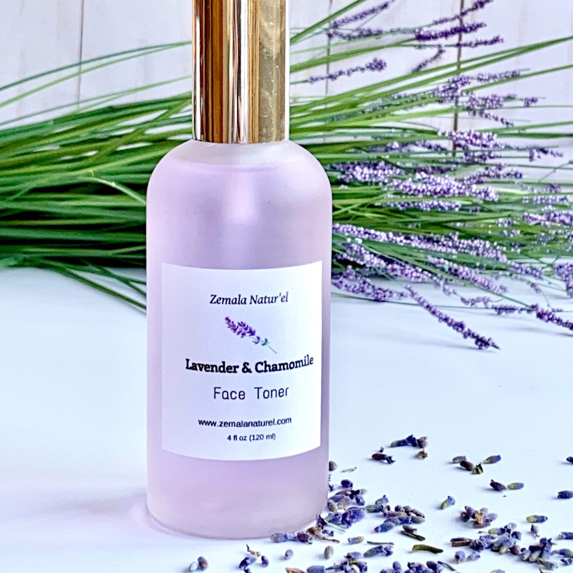 Lavender - Chamomile Exfoliation Face Toner - Zemala Natur'el